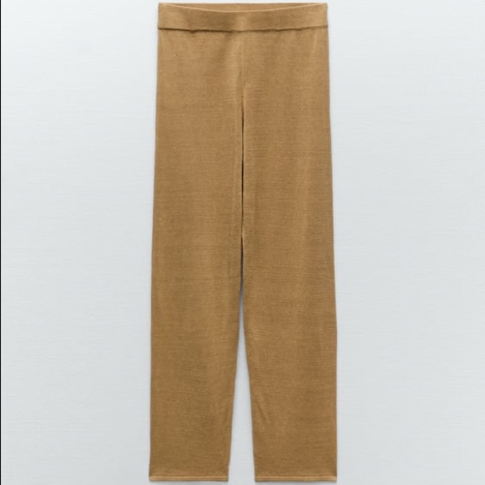 Zara Knit Linen Pants